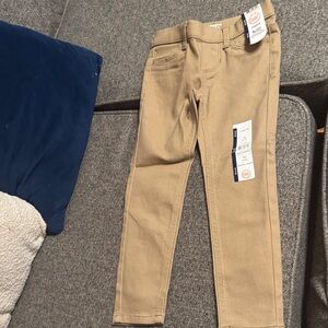 Wonder Nation Girls Khaki Jeggings